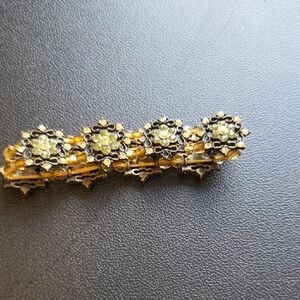 Vintage Style Yellow Floral Bracelet